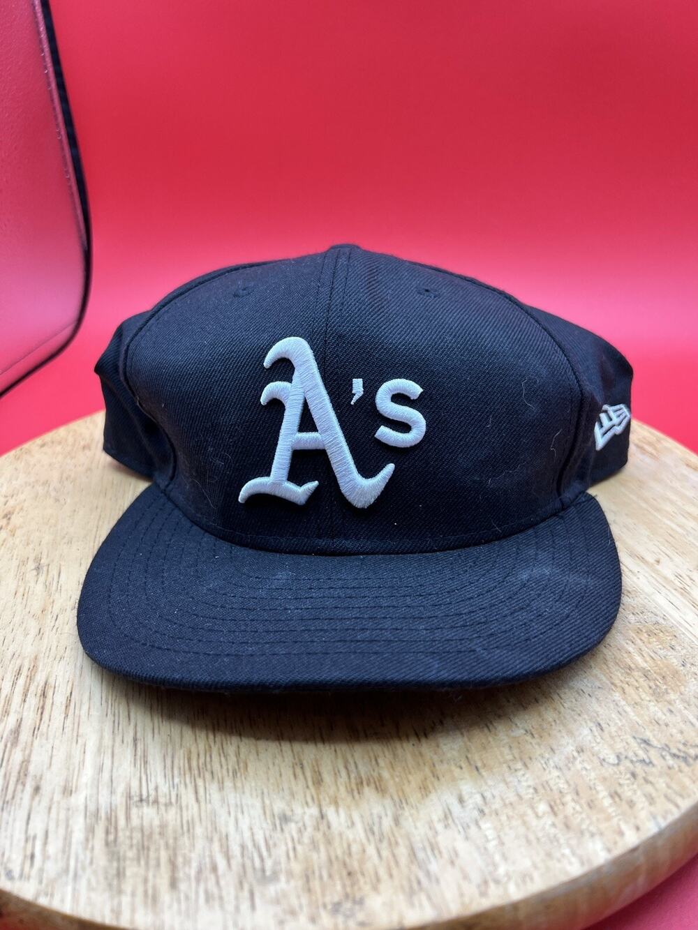 New Era 59FIFTY Oakland A’s Hat 7 3/8 World Series Patch Fitted